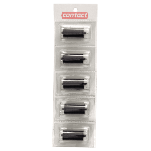 Vorderseite des Blisters Farbrolle contact classic / eco / AIR M mit 5 Farbrollen