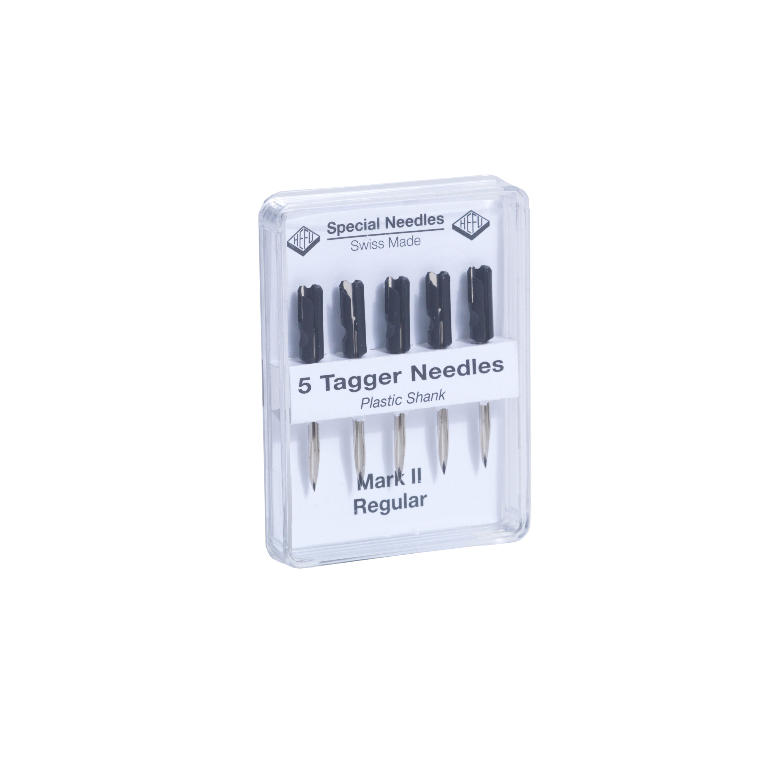 5 Ersatznadeln TagAlong Mark II, Standard in Transparenter Verpackung