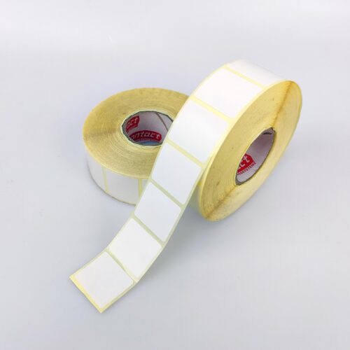 Rollenhaftetiketten im Format 32x28 mm aus Chromo Gummierung G2/5/8 Artikelnr. A92405110